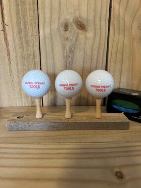 Limited Edition NIB 3 Pack of Harbor Freight Golf Balls